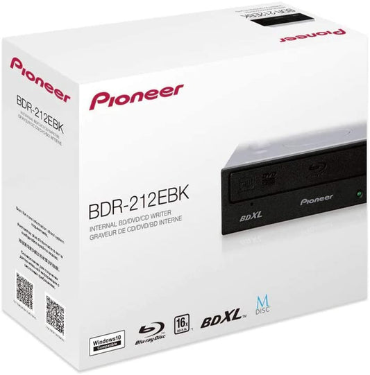 Pioneer BDR-212EBK Blu-Ray Writer – SATA, 16X - Globaltech.tc