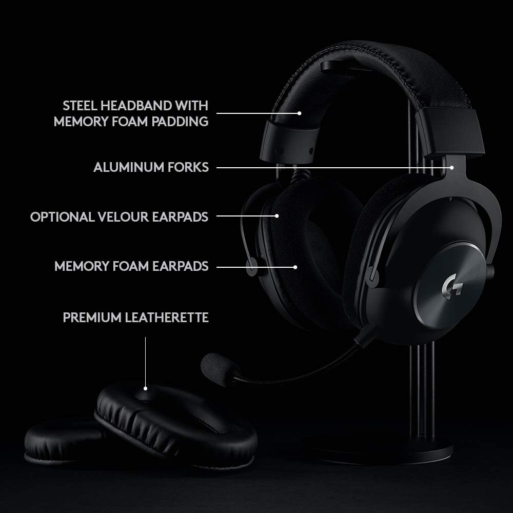 Logitech G PRO X LIGHTSPEED Wireless Gaming Headset – Black - Globaltech.tc