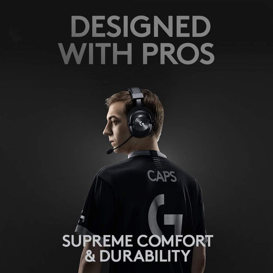 Logitech G PRO X LIGHTSPEED Wireless Gaming Headset – Black - Globaltech.tc