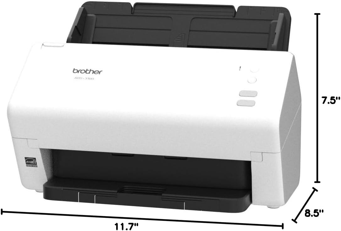 ADS-3100 Desktop Document Scanner – 40ppm, 60-Page ADF, USB 3.0 - Globaltech.tc