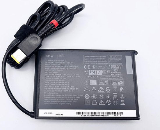 Lenovo Slim 135W AC Adapter (GX20Z46271) (CE) - Globaltech.tc