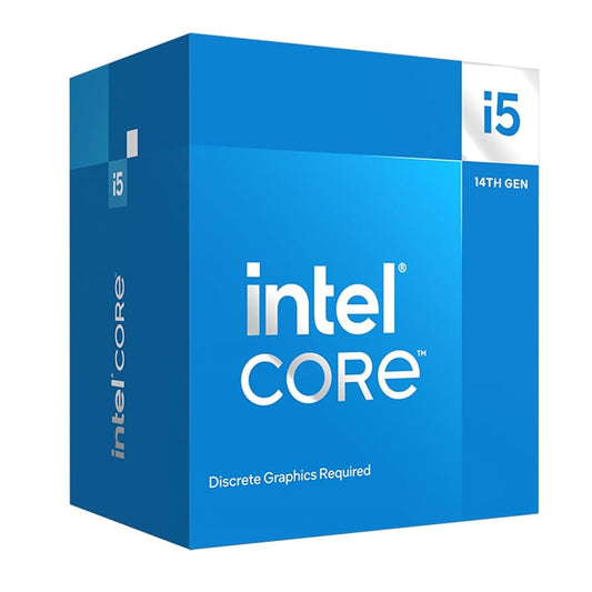 Intel Core i5-14400F Desktop Processor – 10 Cores, 16 Threads, Up to 4.7GHz, LGA 1700 - Globaltech.tc