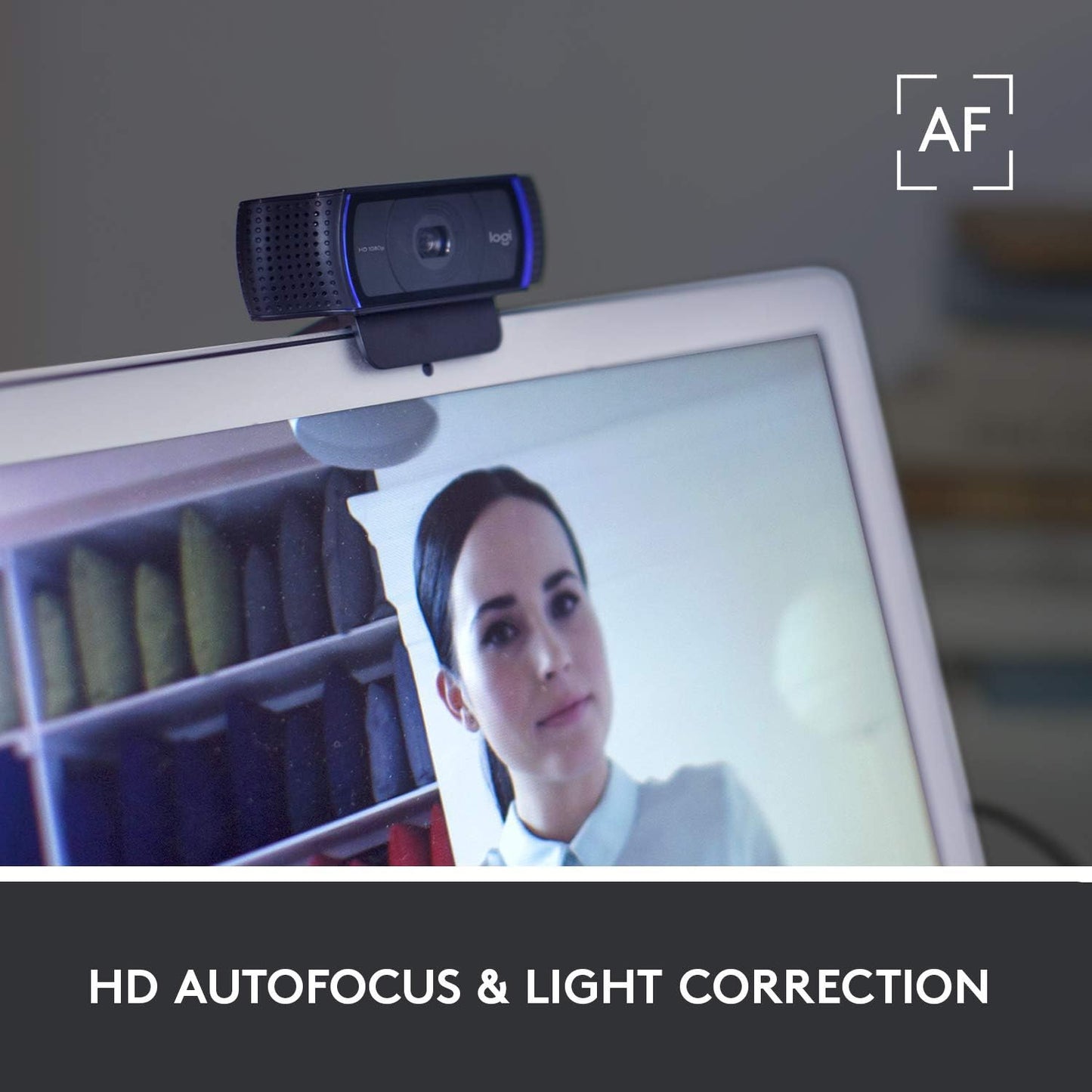 Logitech C920 HD Pro Webcam – Full HD 1080p, Stereo Microphones, Autofocus, Crystal-Clear Video - Globaltech.tc