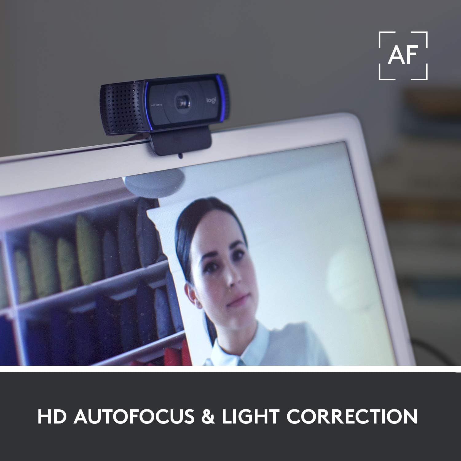 Logitech C920 HD Pro Webcam – Full HD 1080p, Stereo Microphones, Autofocus, Crystal-Clear Video - Globaltech.tc