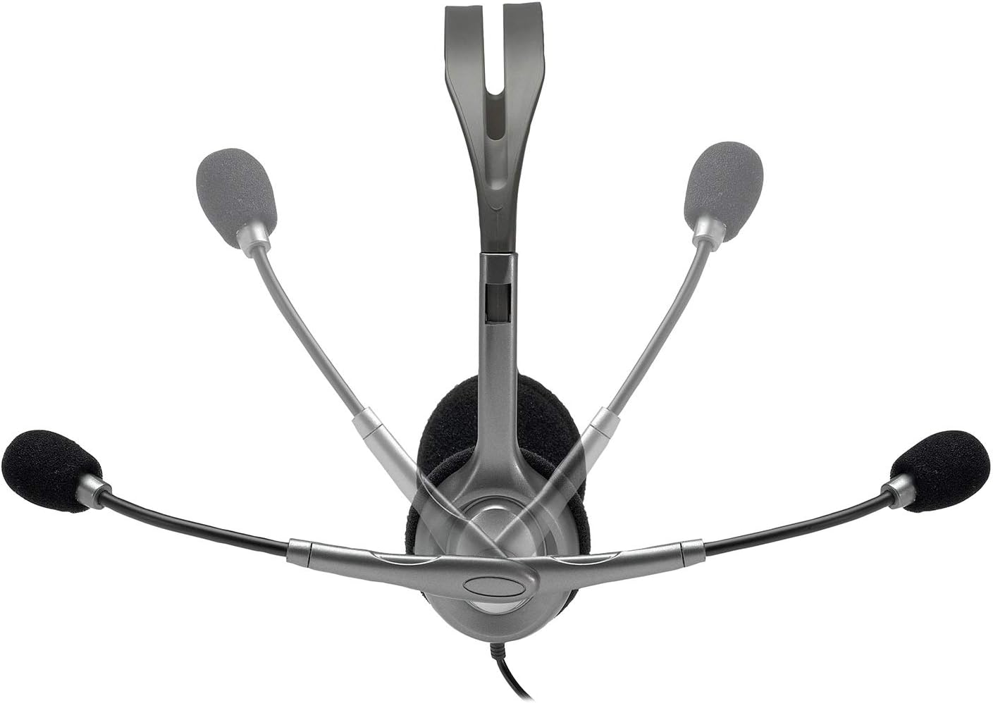Logitech H110 Wired Headset – Stereo Audio with Noise-Canceling Microphone - Globaltech.tc