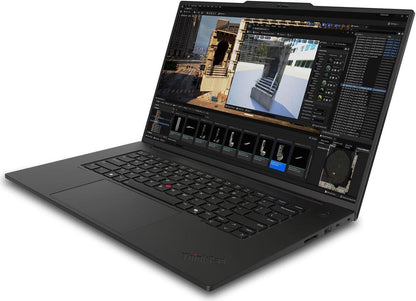 Lenovo ThinkPad P1 G7 – Intel Core Ultra 7 155H, 16GB RAM, 512GB SSD, 16" WQXGA, NVIDIA RTX 1000 Ada 6GB, Black