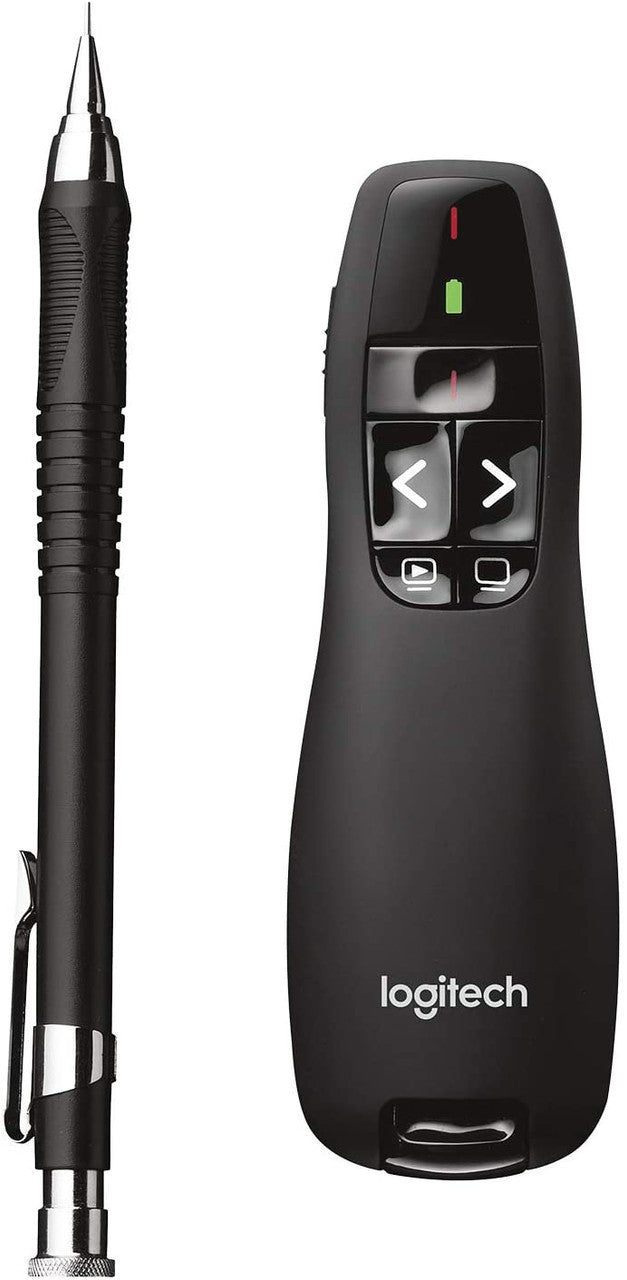Logitech R400 Wireless Laser Presenter - Globaltech.tc