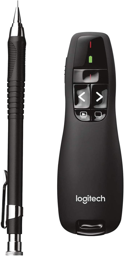 Logitech R400 Wireless Laser Presenter - Globaltech.tc