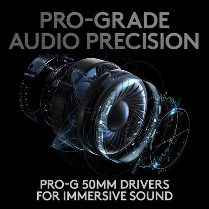 Logitech G PRO X LIGHTSPEED Wireless Gaming Headset – Black - Globaltech.tc