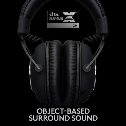 Logitech G PRO X LIGHTSPEED Wireless Gaming Headset – Black - Globaltech.tc