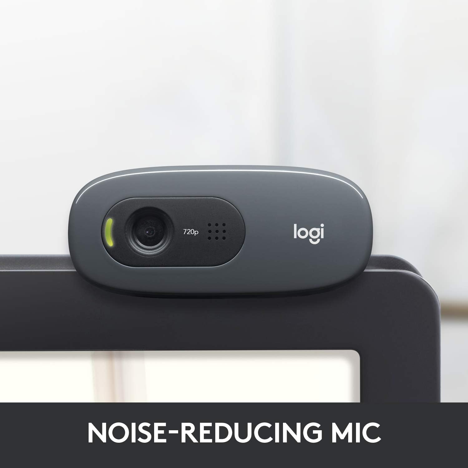 Logitech C270 HD Webcam – 720p Video Calling, Built-in Microphone, Universal Clip - Globaltech.tc