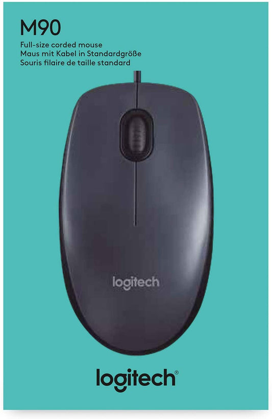 Logitech M90 Wired USB Mouse - Globaltech.tc