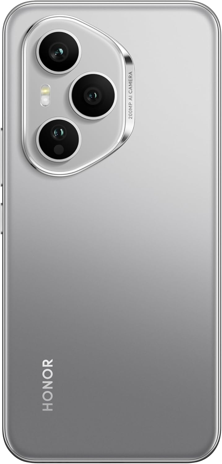Honor 400 PRO AI Phone (eSIM) – 6.7" AMOLED 120Hz Smartphone with IP68/IP69 Dust & Water Resistance, Snapdragon 8 Gen 3, 512GB Storage, and Triple AI 200MP Periscope Camera - Globaltech.tc
