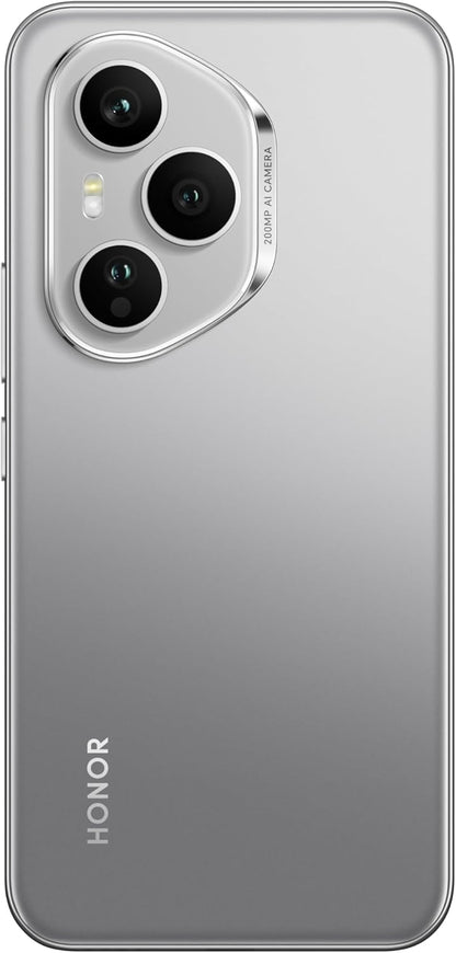 Honor 400 PRO AI Phone (eSIM) – 6.7" AMOLED 120Hz Smartphone with IP68/IP69 Dust & Water Resistance, Snapdragon 8 Gen 3, 512GB Storage, and Triple AI 200MP Periscope Camera - Globaltech.tc