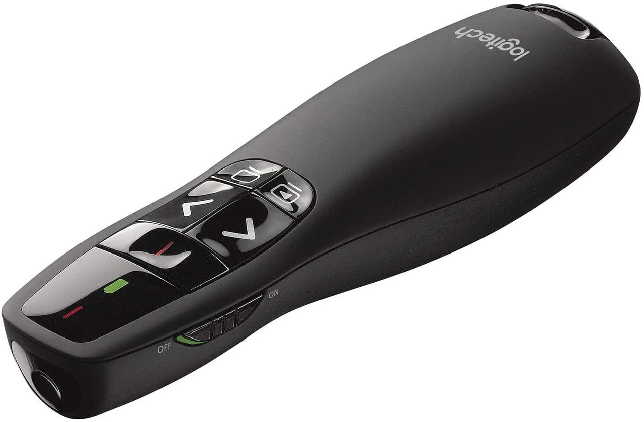 Logitech R400 Wireless Laser Presenter - Globaltech.tc