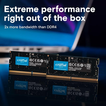 8GB DDR5-5600 SODIMM Laptop RAM – R8GB56DR5, High-Speed Memory Module - Globaltech.tc