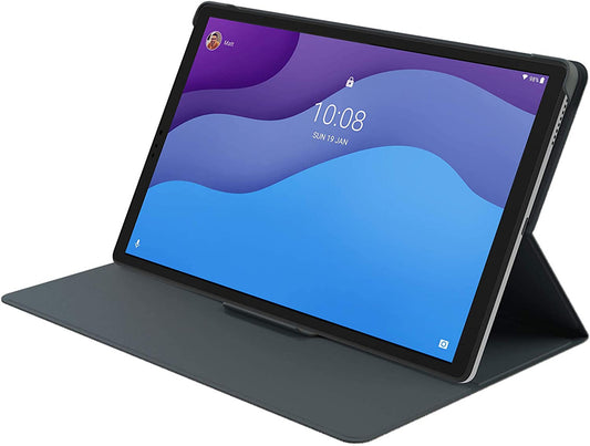 Lenovo Tab M10 Folio Case & Protective Film – Black (ZG38C02761) - Globaltech.tc