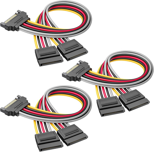 GTC SATA Power Splitter Cable (1-to-2 SATA)