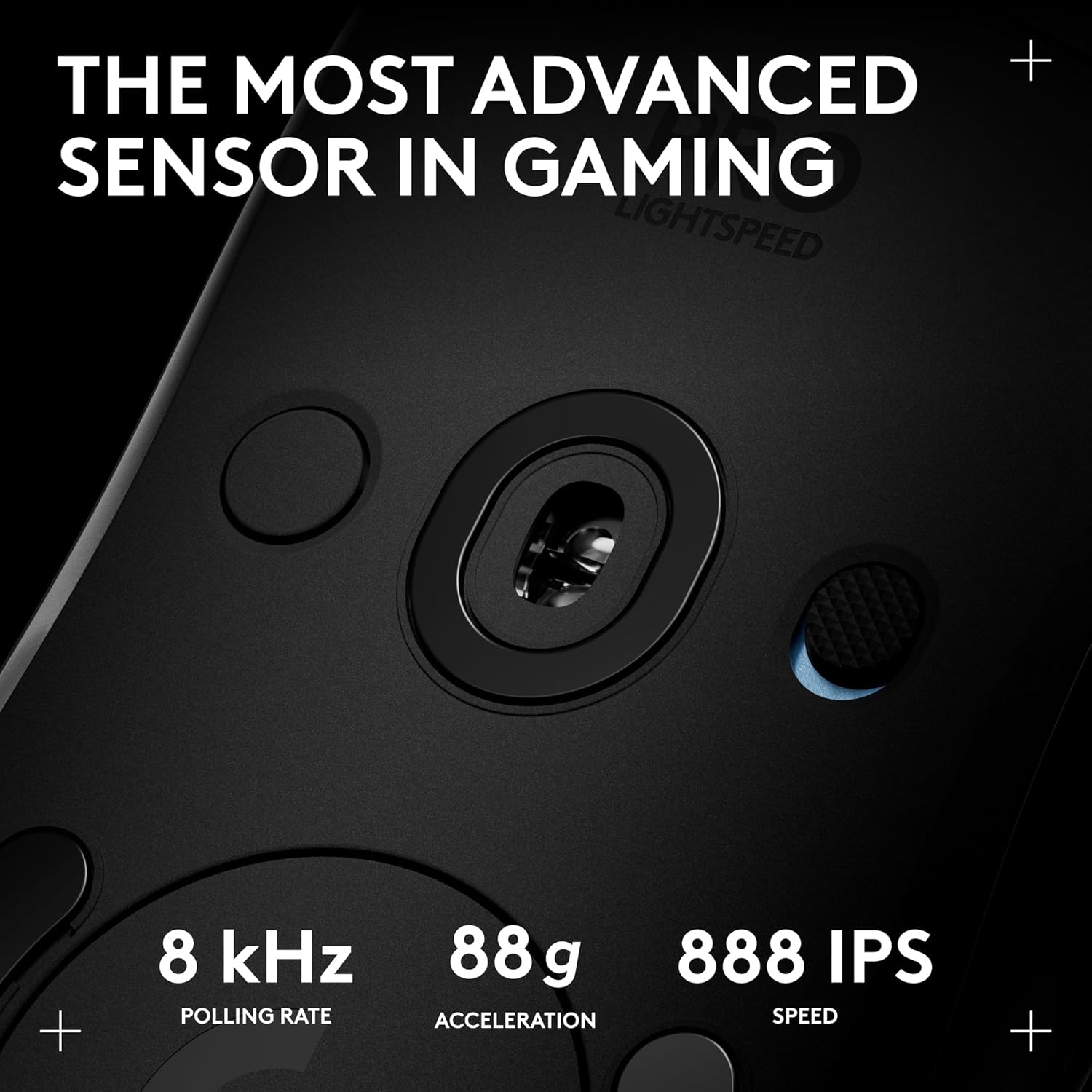 Logitech PRO 2 LIGHTSPEED Wireless Gaming Mouse – Black - Globaltech.tc
