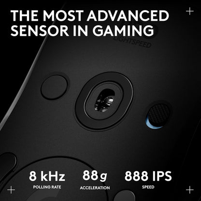 Logitech PRO 2 LIGHTSPEED Wireless Gaming Mouse – Black - Globaltech.tc