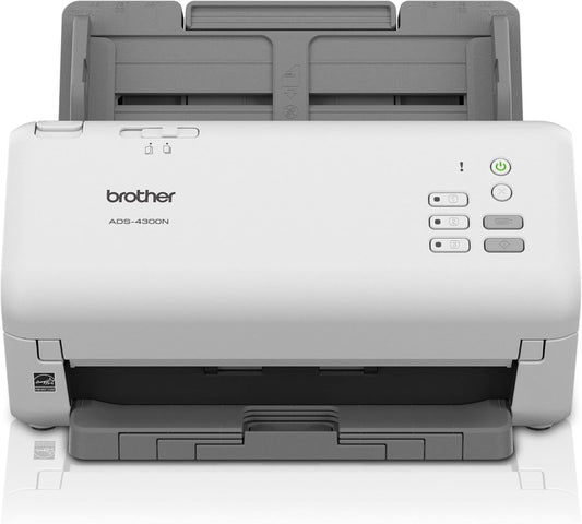 ADS-4300N Professional High-Speed Network Desktop Scanner – 40ppm, Duplex ADF - Globaltech.tc