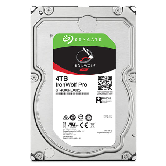 Seagate IronWolf Pro NAS Hard Drive – 4TB / 6TB / 10TB / 12TB, 3.5" SATA, 7200RPM - Globaltech.tc