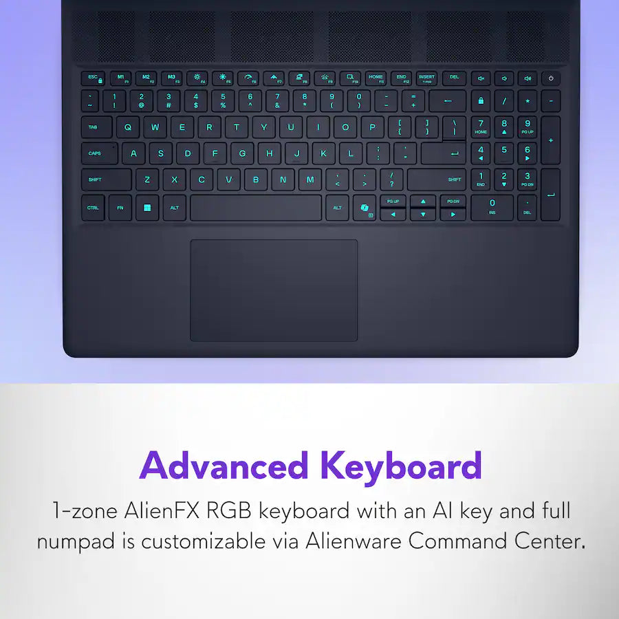 Dell Alienware 16X Aurora – Core 7 Series 2 240H, RTX 5060 8GB, 120Hz, 32GB RAM