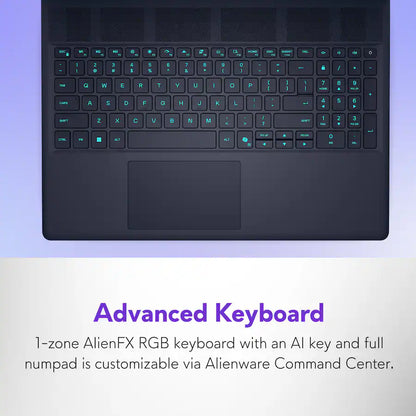 Dell Alienware 16X Aurora – Core 7 Series 2 240H, RTX 5060 8GB, 120Hz, 32GB RAM