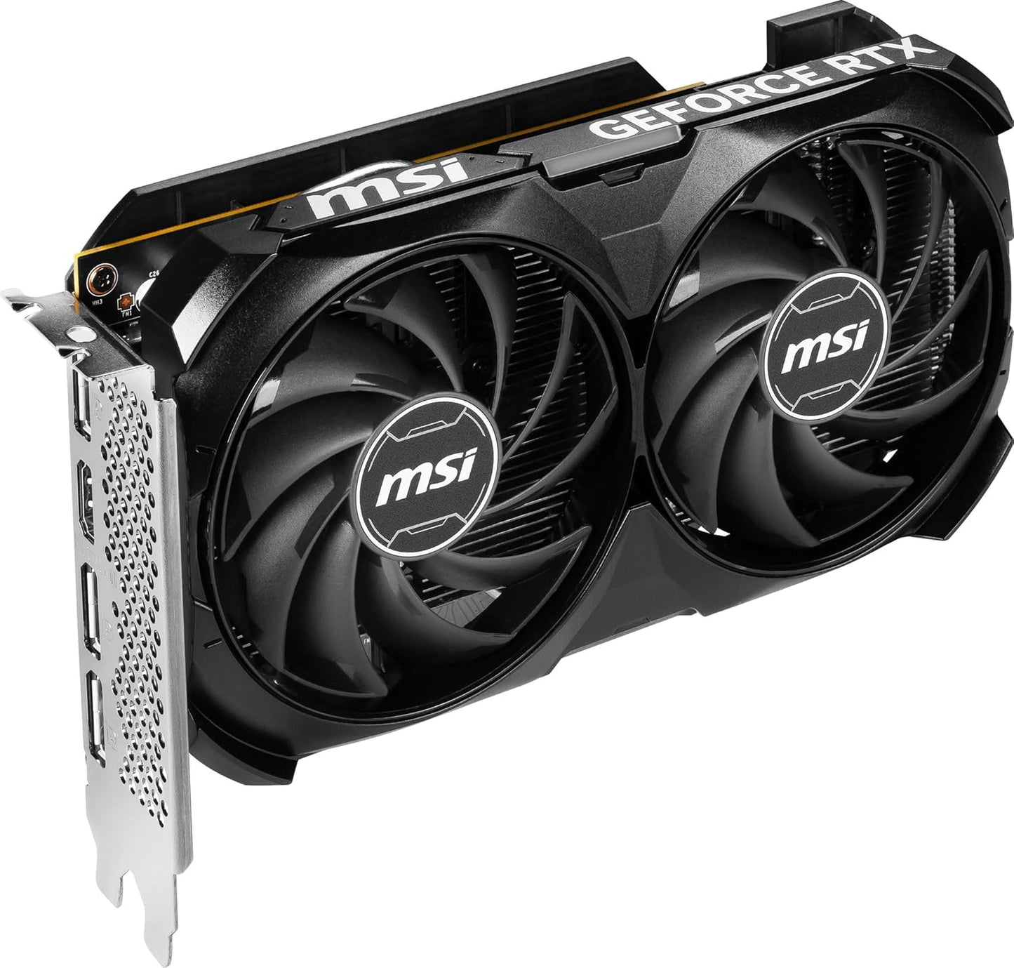 MSI GeForce RTX 4060 VENTUS 2X Black 8G OC – Dual-Fan Graphics Card, 8GB GDDR6, Ray Tracing, DLSS 3 - Globaltech.tc