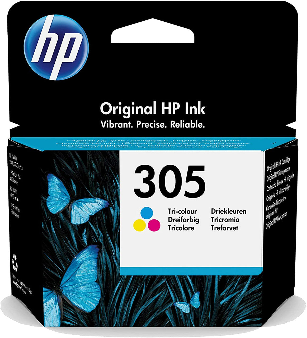 HP 305 Color Original Ink Cartridge (3YM60AE) - Globaltech.tc