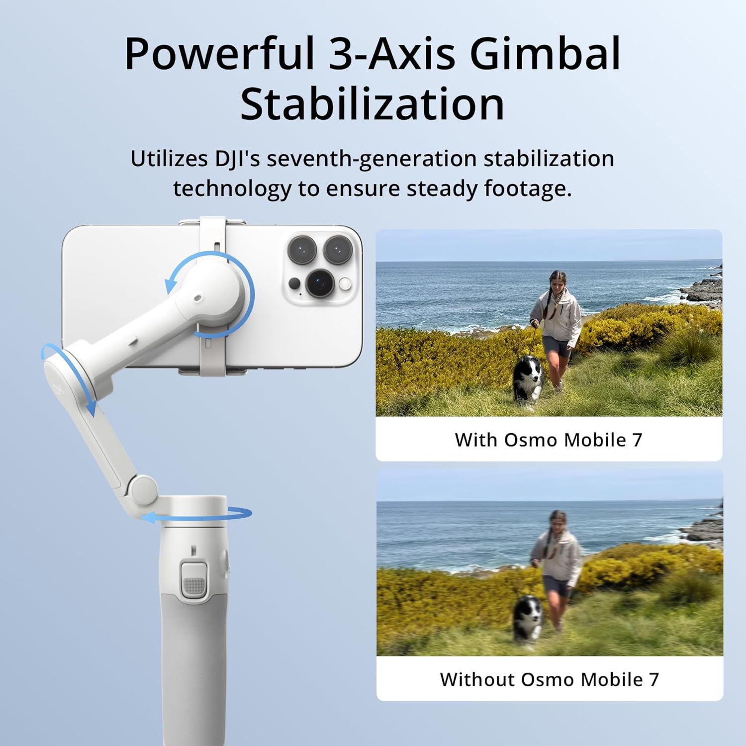 DJI Osmo Mobile 7 – Smartphone Stabilizer - Globaltech.tc