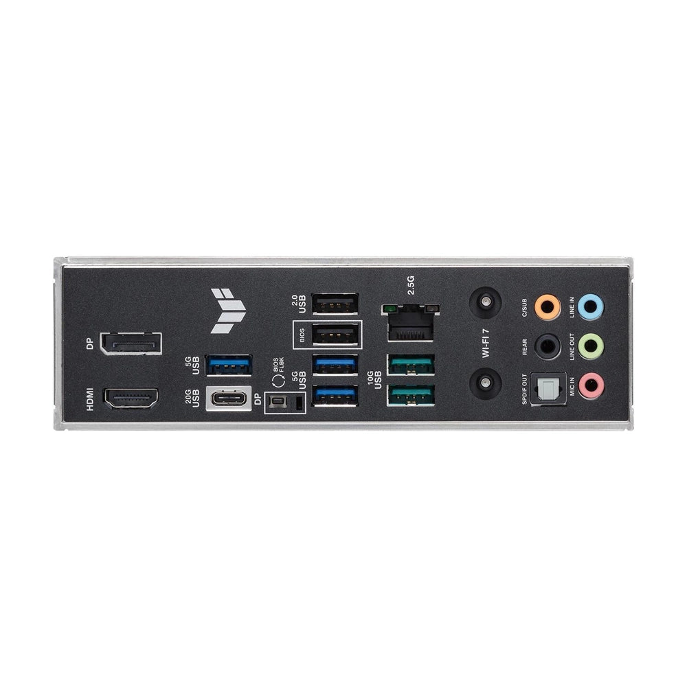 ASUS TUF B860-PLUS WIFI DDR5 Gaming Motherboard – LGA 1851, PCIe 5.0, DDR5 8666(OC), M.2, Wi-Fi, ATX - Globaltech.tc