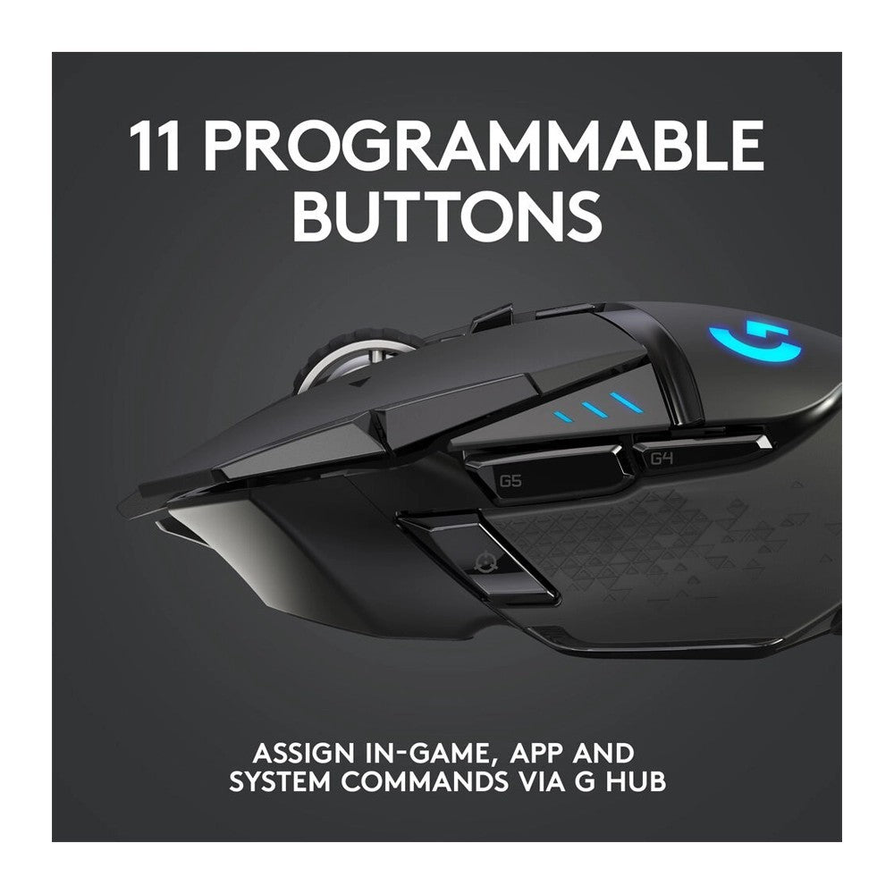 Logitech G G502 LIGHTSPEED 25K Wireless Gaming Mouse - Globaltech.tc