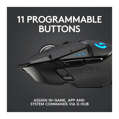 Logitech G G502 LIGHTSPEED 25K Wireless Gaming Mouse - Globaltech.tc