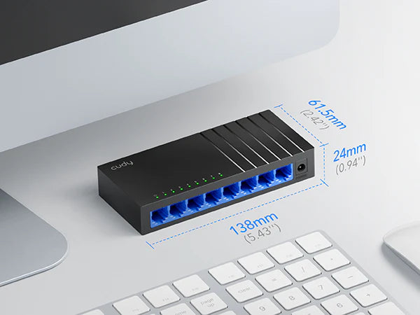 Cudy GS108D 8-Port Gigabit Desktop Switch