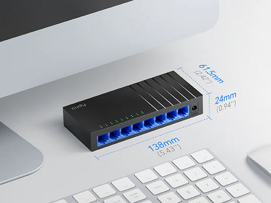 Cudy GS108D 8-Port Gigabit Desktop Switch