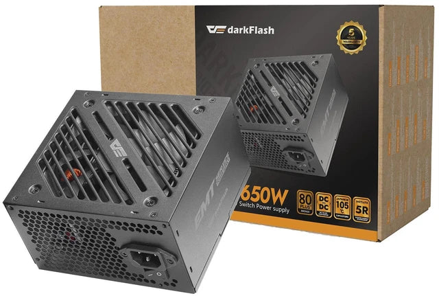 darkFlash EMT650 650W Power Supply (80+ Bronze)