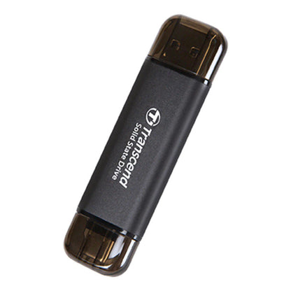 Transcend ESD310C USB-C & USB-A NVMe External SSD – 256GB / 512GB / 1TB / 2TB