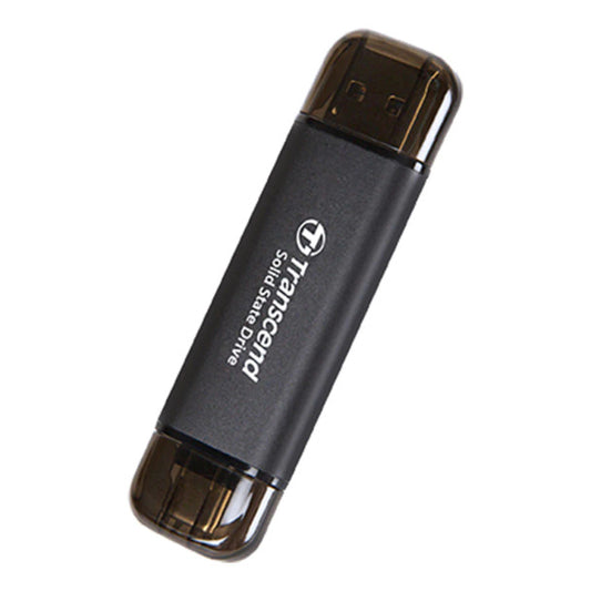 Transcend ESD310C USB-C & USB-A NVMe External SSD – 256GB / 512GB / 1TB / 2TB