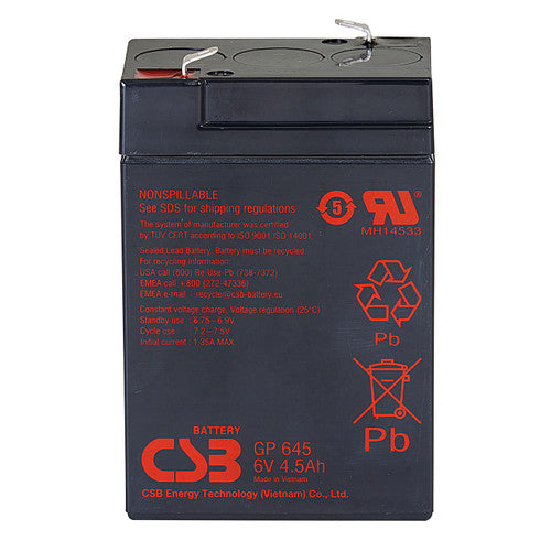 Cobra 6V 4.5Ah Sealed Lead Acid Battery