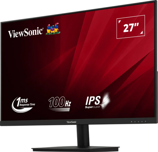 ViewSonic VA270-H – 27” Full HD Monitor, IPS, 100Hz, 1ms - Globaltech.tc