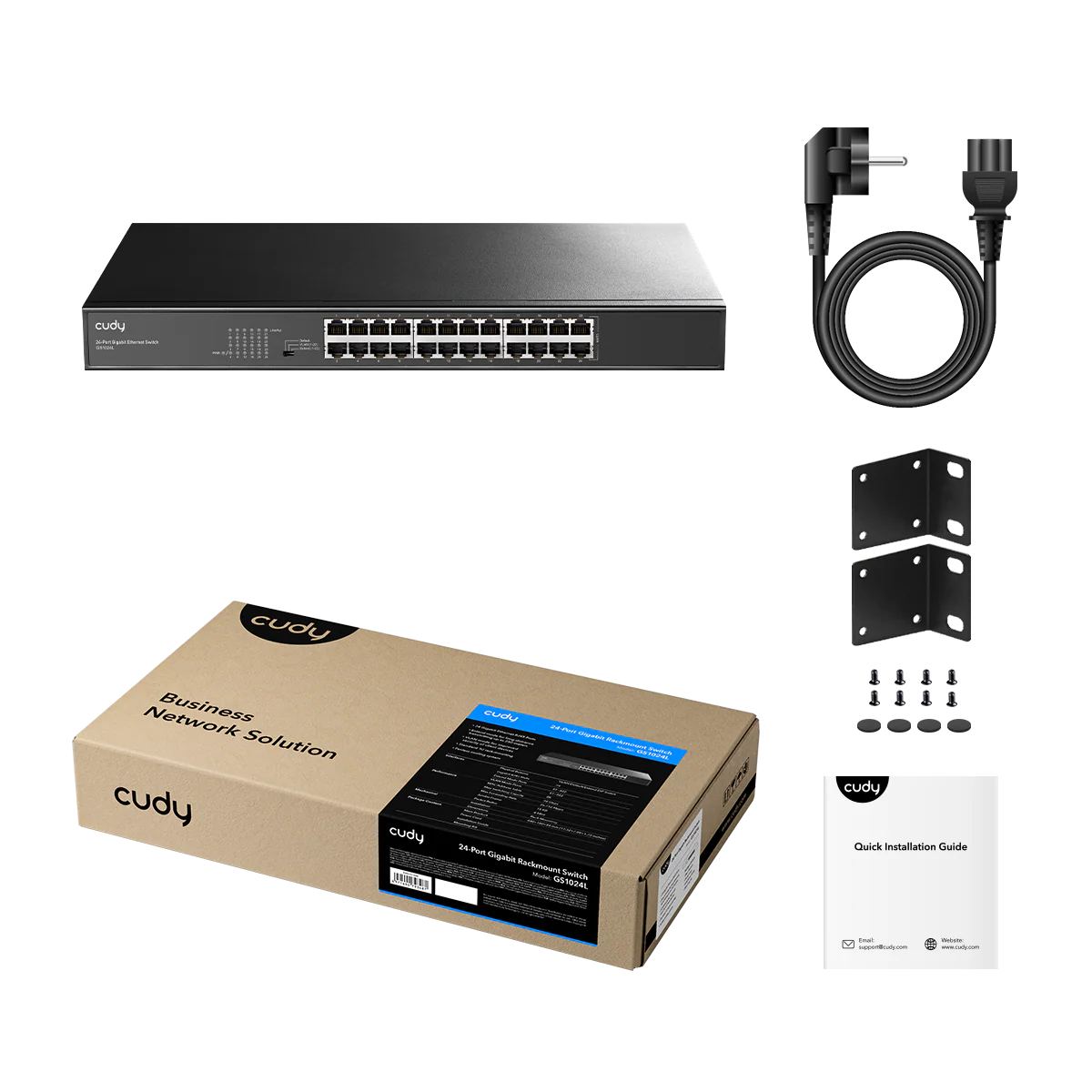 Cudy GS1024L 24-Port Gigabit Unmanaged Switch