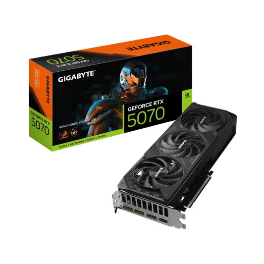 GIGABYTE GeForce RTX™ 5070 WINDFORCE OC SFF 12G – Compact High-Performance Gaming GPU - Globaltech.tc