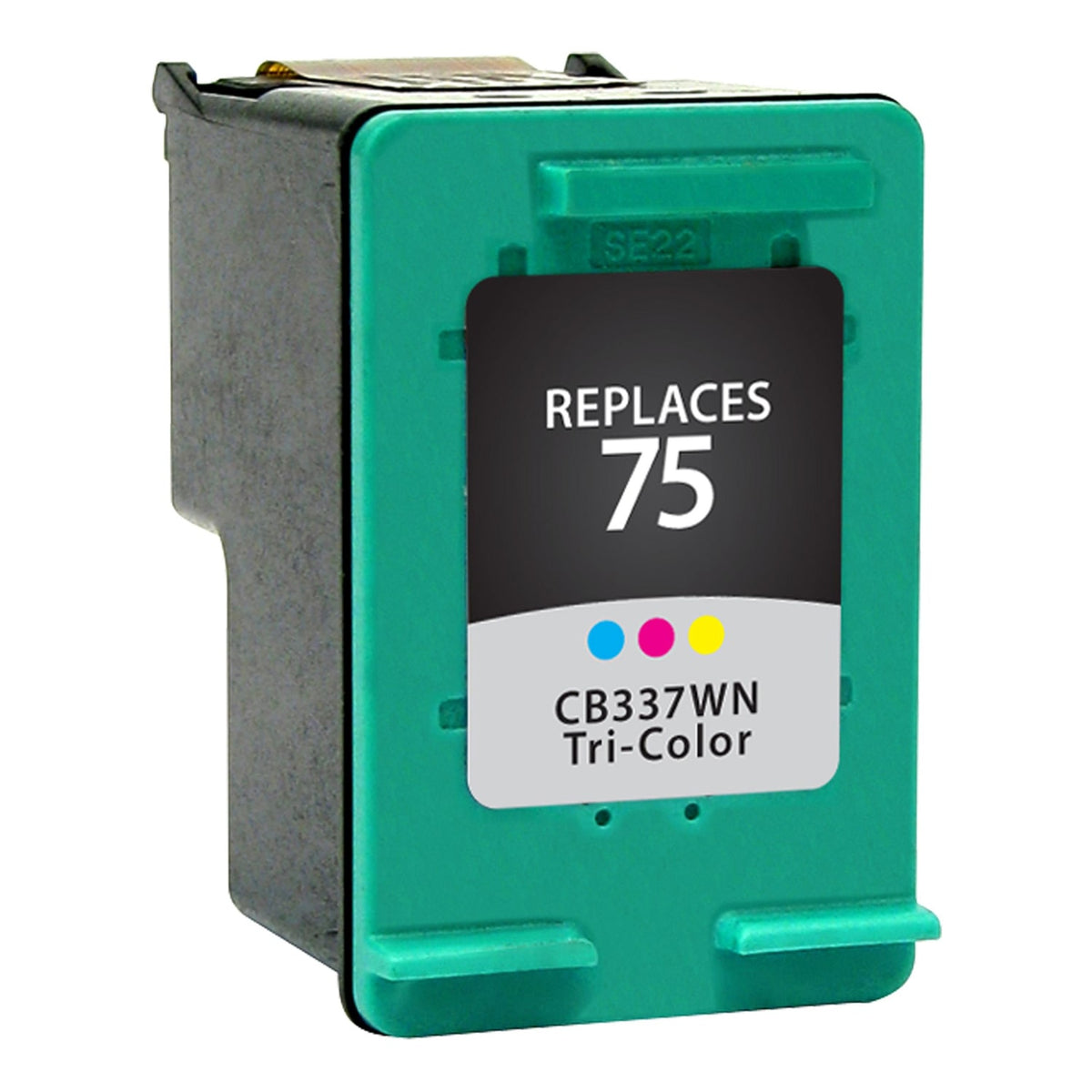 HP 75 Tri-color Original Ink Cartridge (CB337WN)