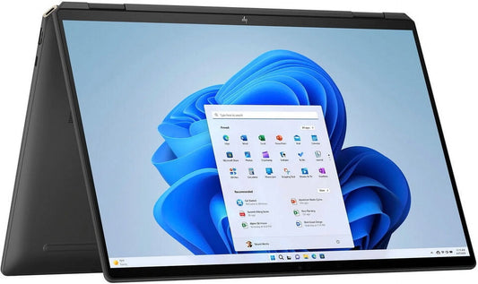 HP Spectre 16-AA0013DX X360 Touch Laptop – Ultra 7 155H, Intel Arc, 16" WQXGA, 16GB RAM, 1TB SSD – Nightfall Black - Globaltech.tc