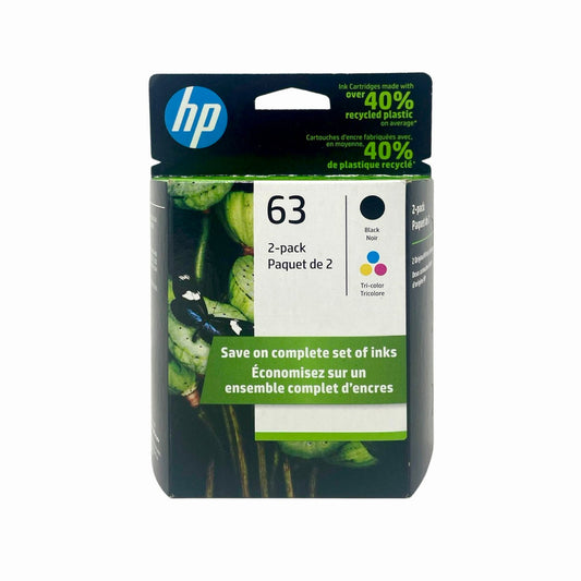 HP 63 Tri-color Original Ink Cartridge (F6U61AN)
