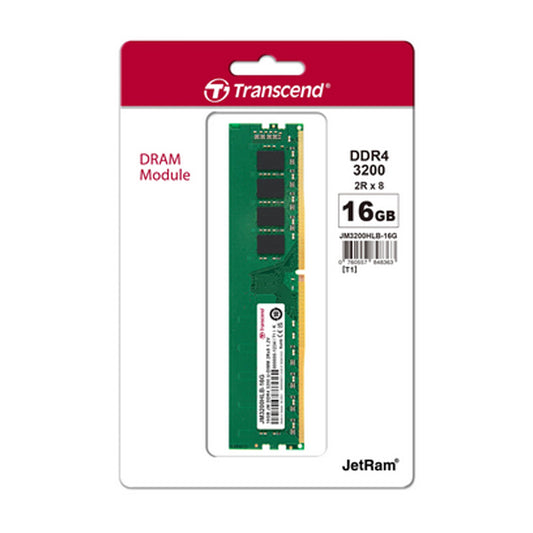 Transcend DDR4-3200 Desktop Memory – 16GB / 32GB
