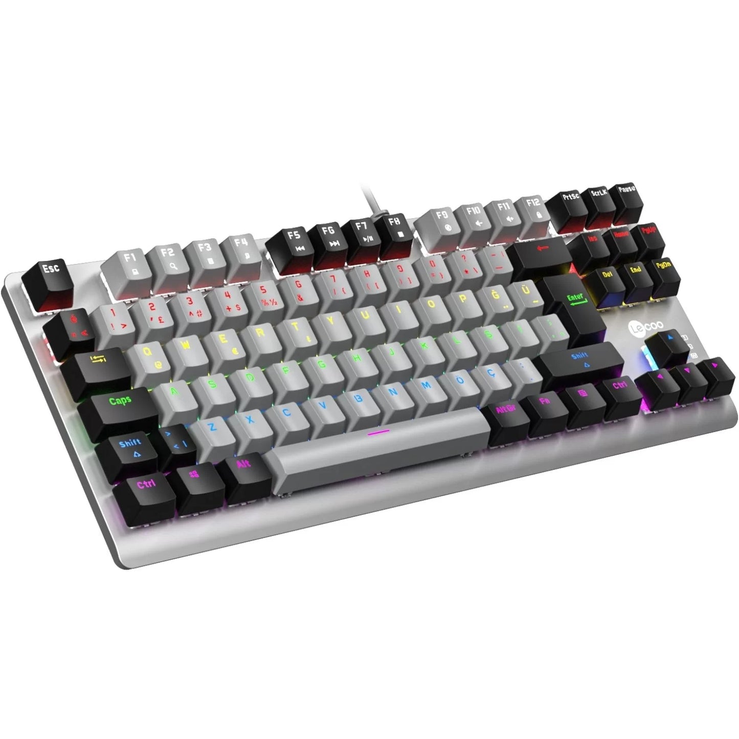 Lecoo GK304 Wired Mechanical Keyboard – Gaming Mechanical Keys