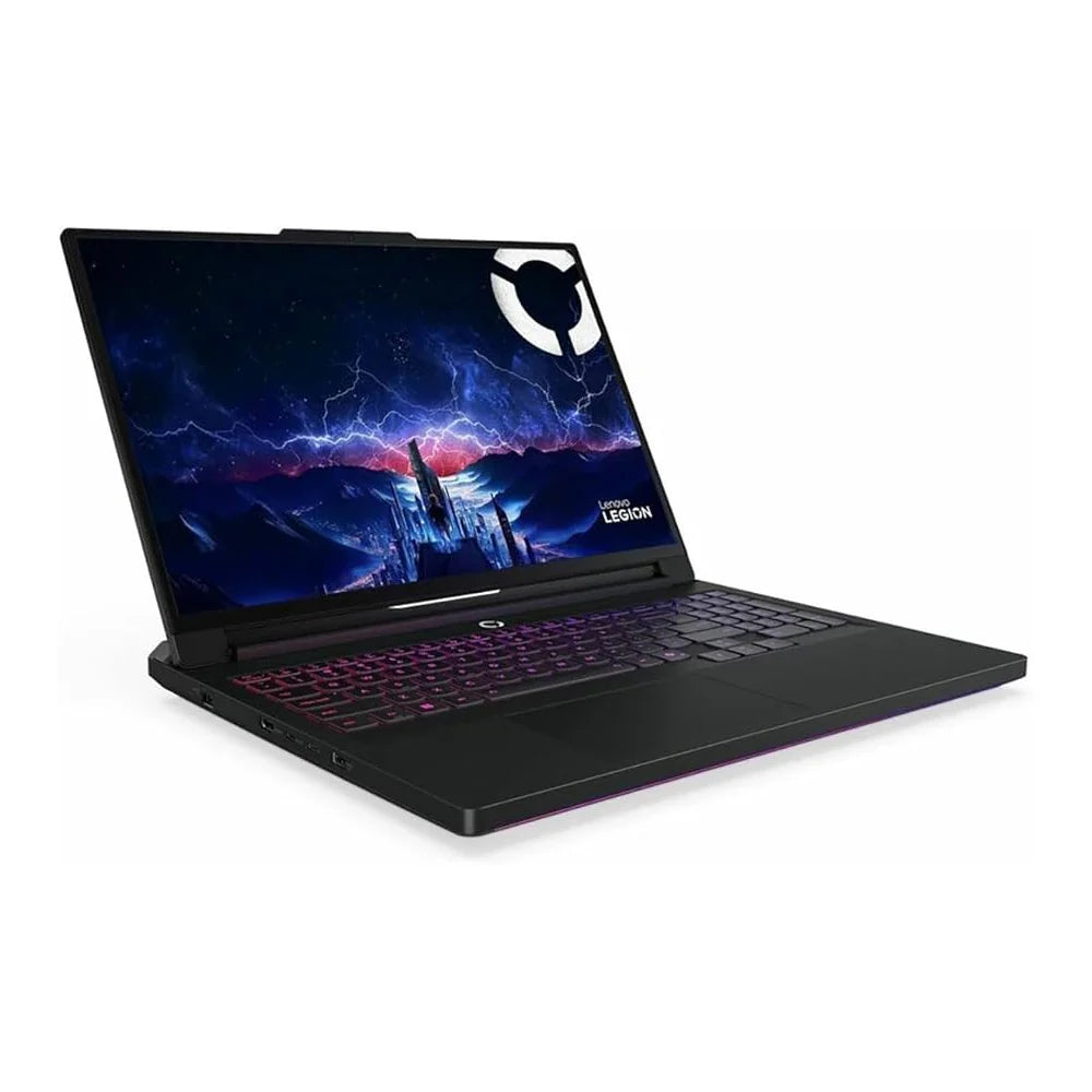 Lenovo Legion Pro 7 16IAX10H 83F500E8DP Gaming Laptop – Intel Core Ultra 9 275HX, 32GB RAM, 1TB NVMe, 16" WQXGA OLED 240Hz Display, RTX 5080 16GB, DOS, Eclipse Black