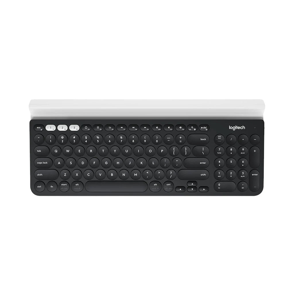 Logitech K780 Multi-Device Wireless Keyboard – Compact, Universal, Multi-OS, Graphite - Globaltech.tc